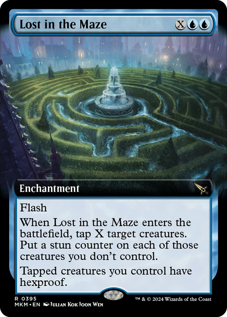 Lost in the Maze (Extended Art) [Murders at Karlov Manor] | Exor Games New Glasgow
