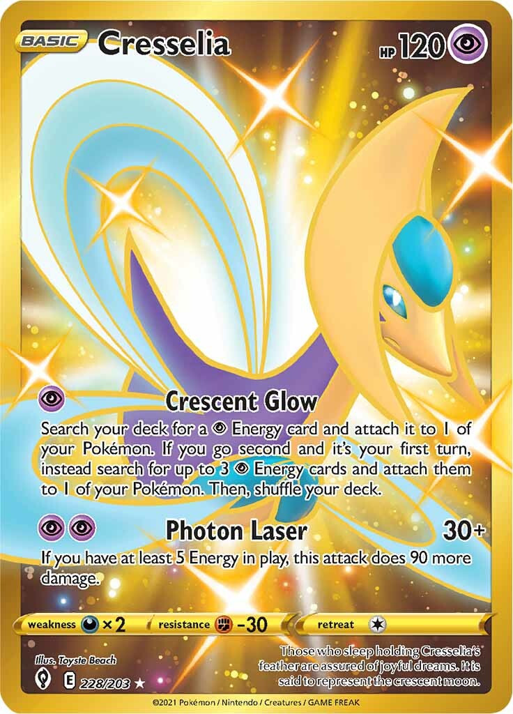 Cresselia (228/203) [Sword & Shield: Evolving Skies] | Exor Games New Glasgow