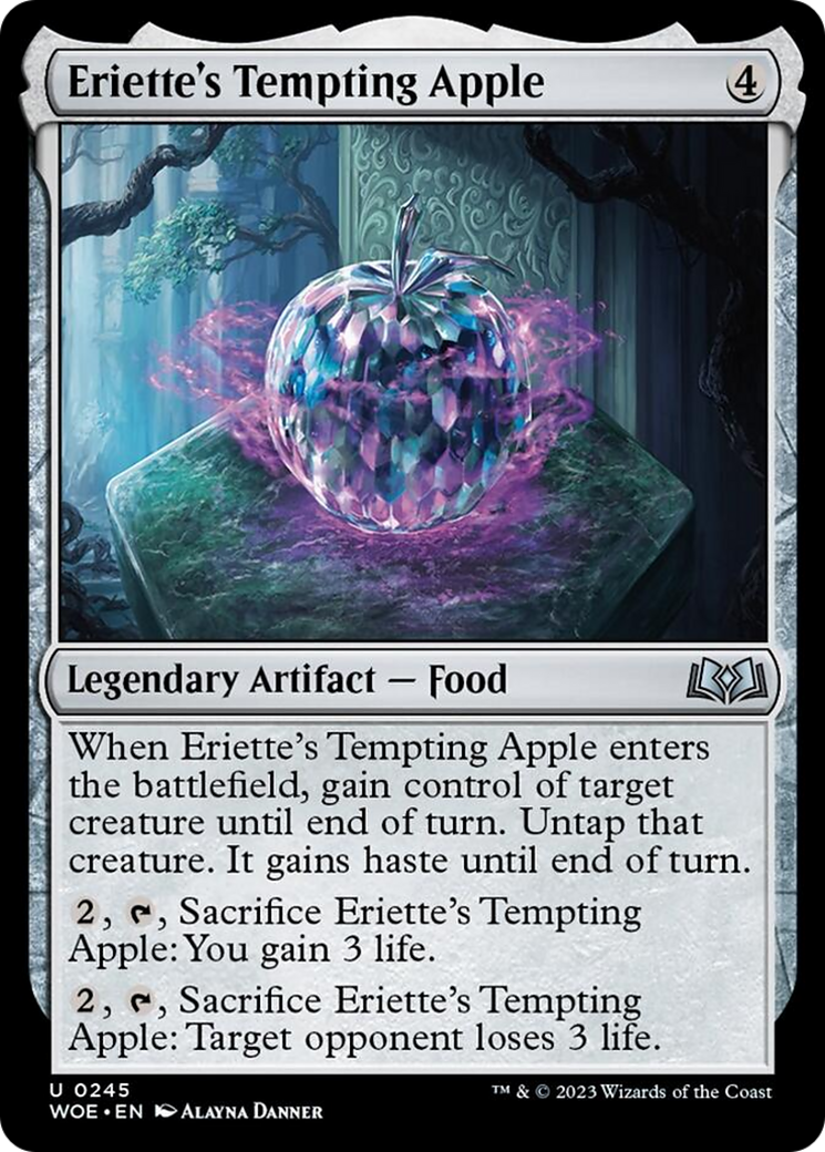 Eriette's Tempting Apple [Wilds of Eldraine] | Exor Games New Glasgow