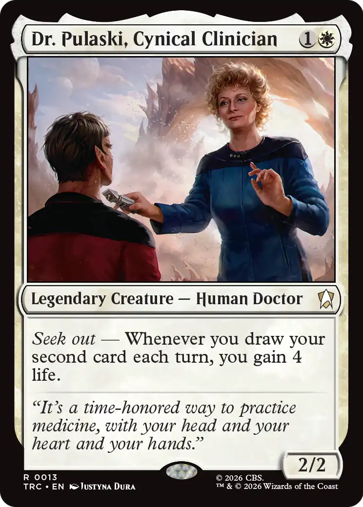 Dr. Pulaski, Cynical Clinician [Star Trek Commander] | Exor Games New Glasgow