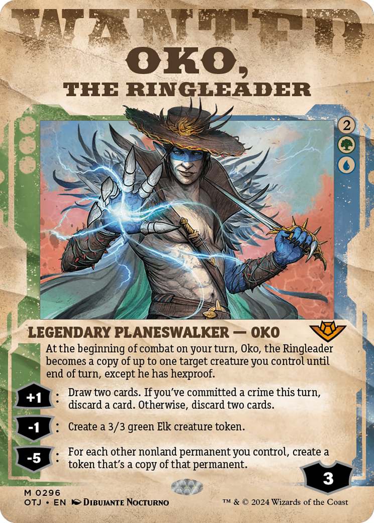 Oko, the Ringleader (Showcase) [Outlaws of Thunder Junction] | Exor Games New Glasgow