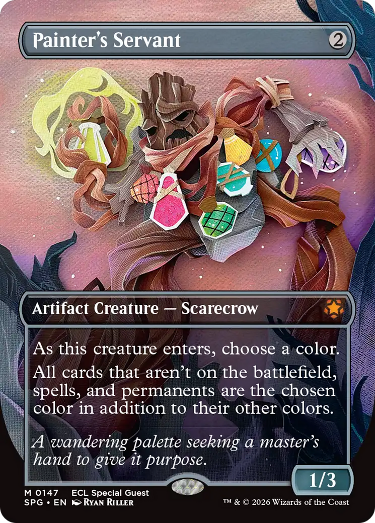 Painter's Servant (Borderless) [Lorwyn Eclipsed Special Guests] | Exor Games New Glasgow