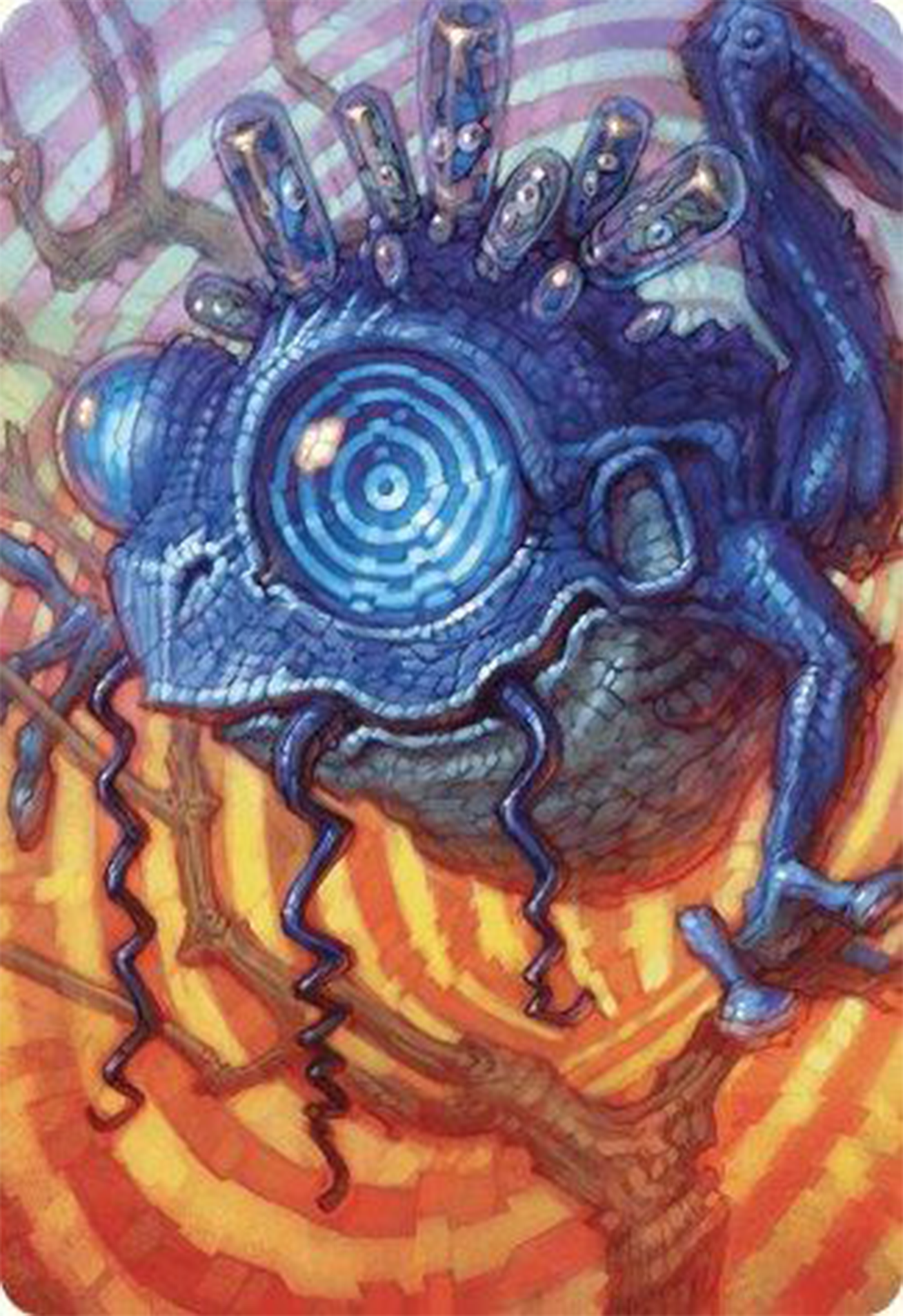 Psychic Frog Art Card [Modern Horizons 3 Art Series] | Exor Games New Glasgow