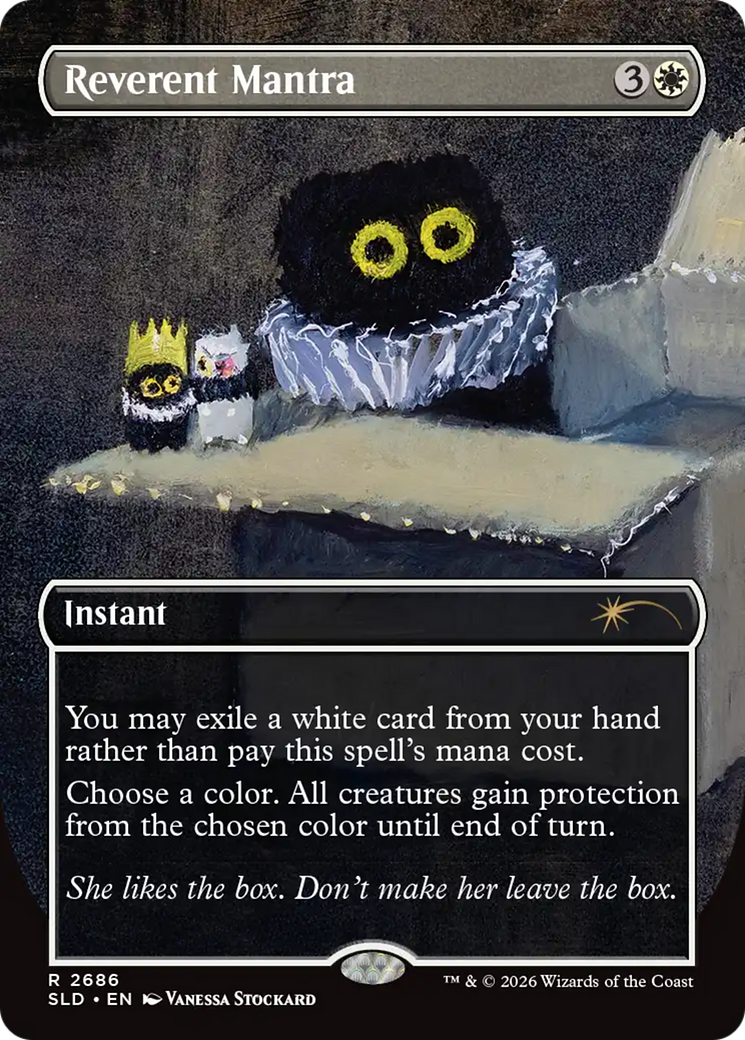 Reverent Mantra [Secret Lair Drop Series] | Exor Games New Glasgow