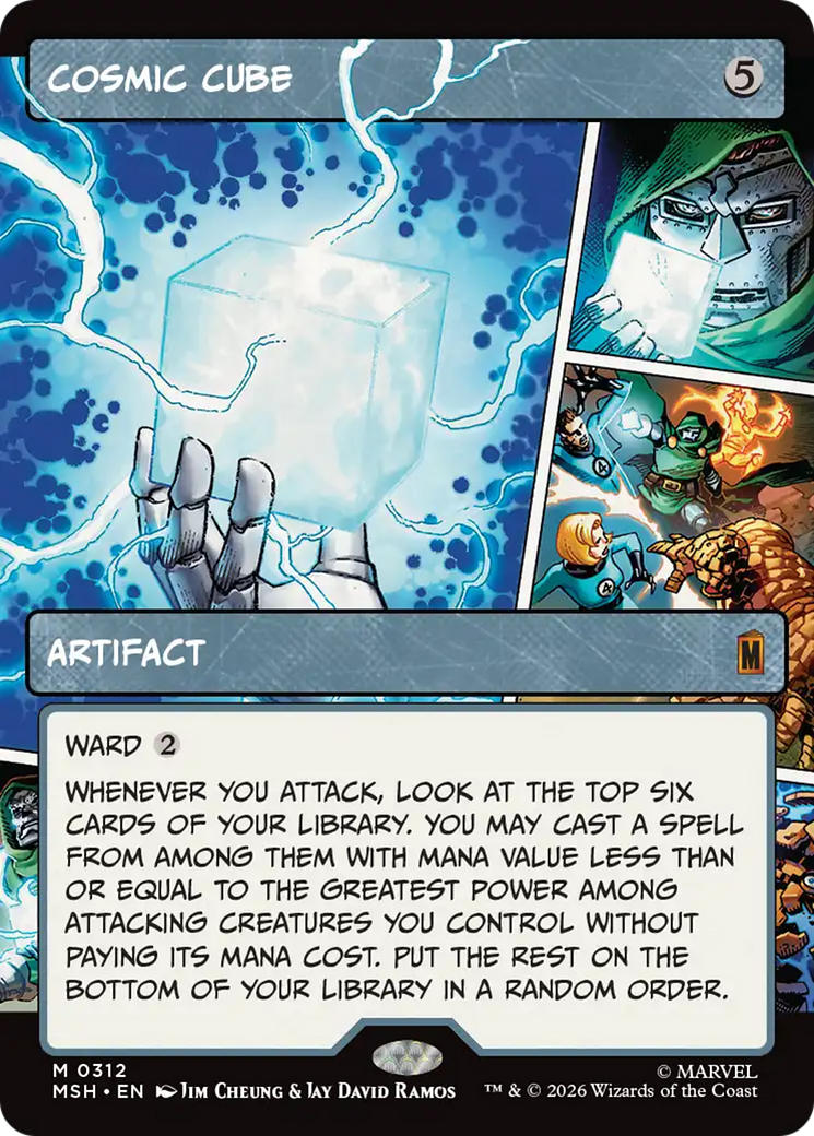 Cosmic Cube (Borderless) (0312) [Marvel Super Heroes] | Exor Games New Glasgow