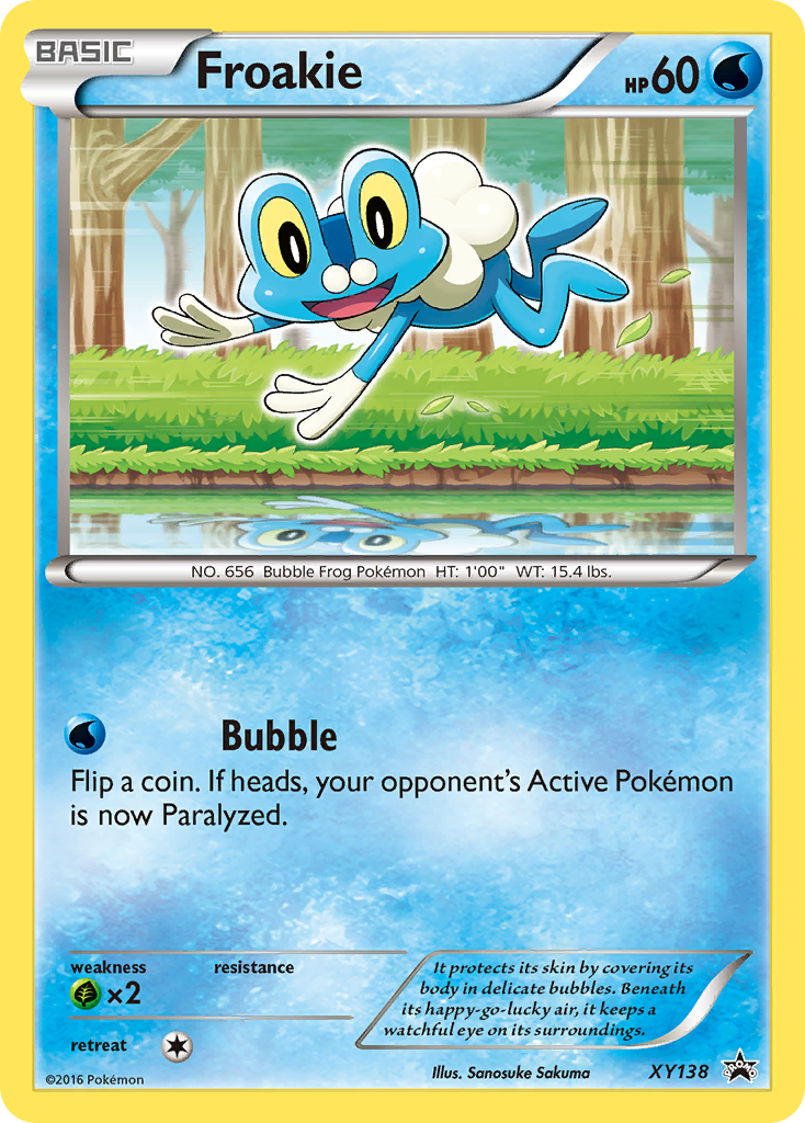 Froakie (XY138) [XY: Black Star Promos] | Exor Games New Glasgow