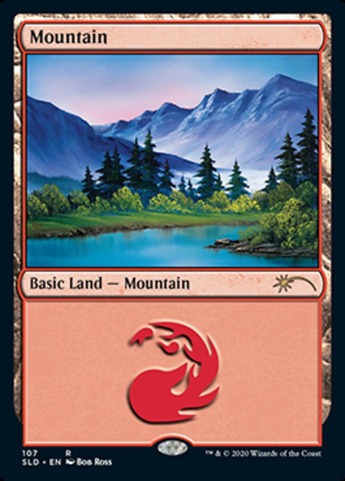 Mountain (107) [Secret Lair Drop Series] | Exor Games New Glasgow