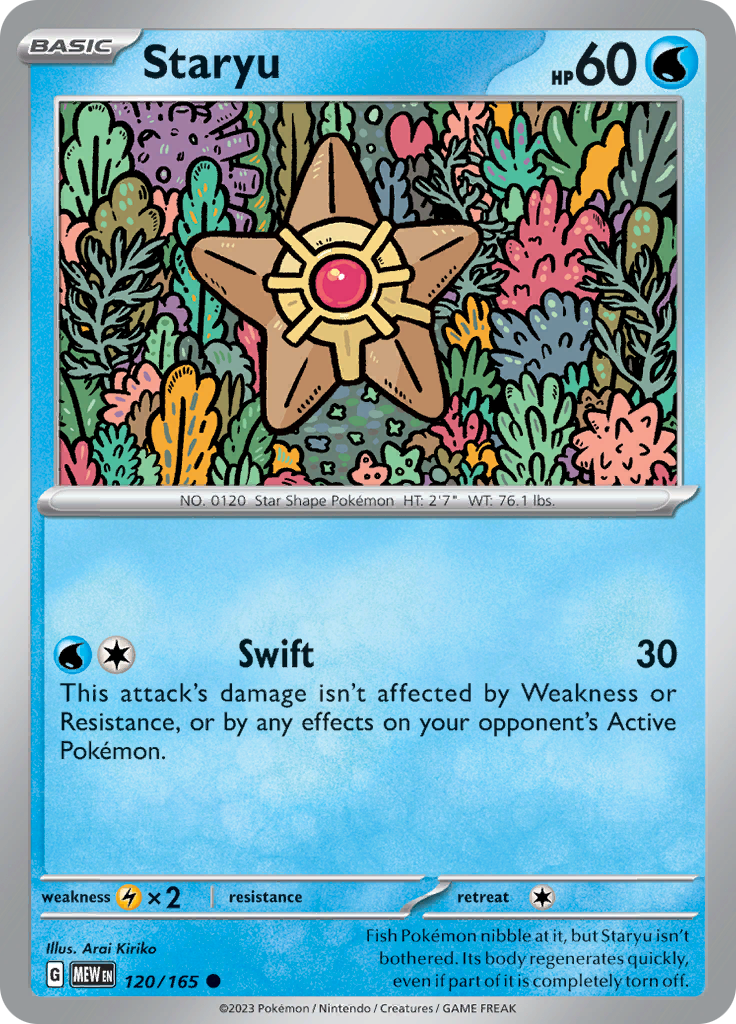 Staryu (120/165) [Scarlet & Violet: 151] | Exor Games New Glasgow