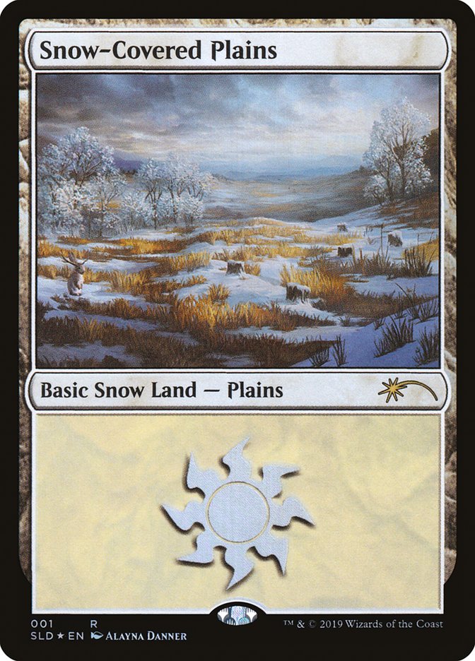 Snow-Covered Plains (001) [Secret Lair Drop Series] | Exor Games New Glasgow