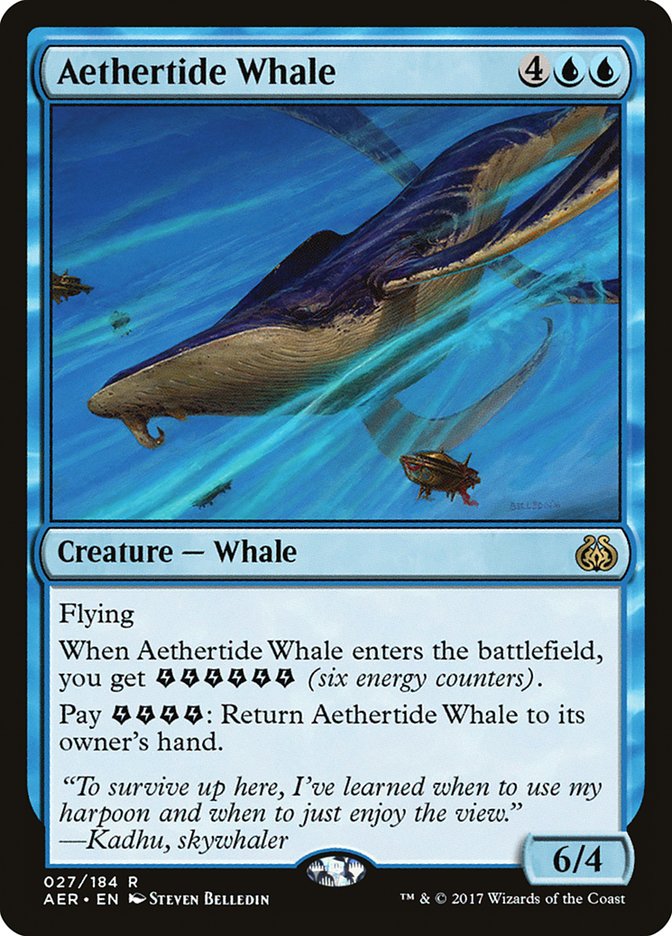Aethertide Whale [Aether Revolt] | Exor Games New Glasgow