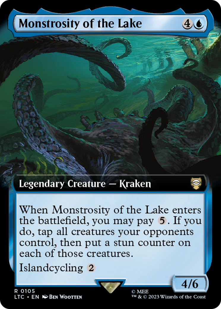 Monstrosity of the Lake (Extended Art) [The Lord of the Rings: Tales of Middle-Earth Commander] | Exor Games New Glasgow