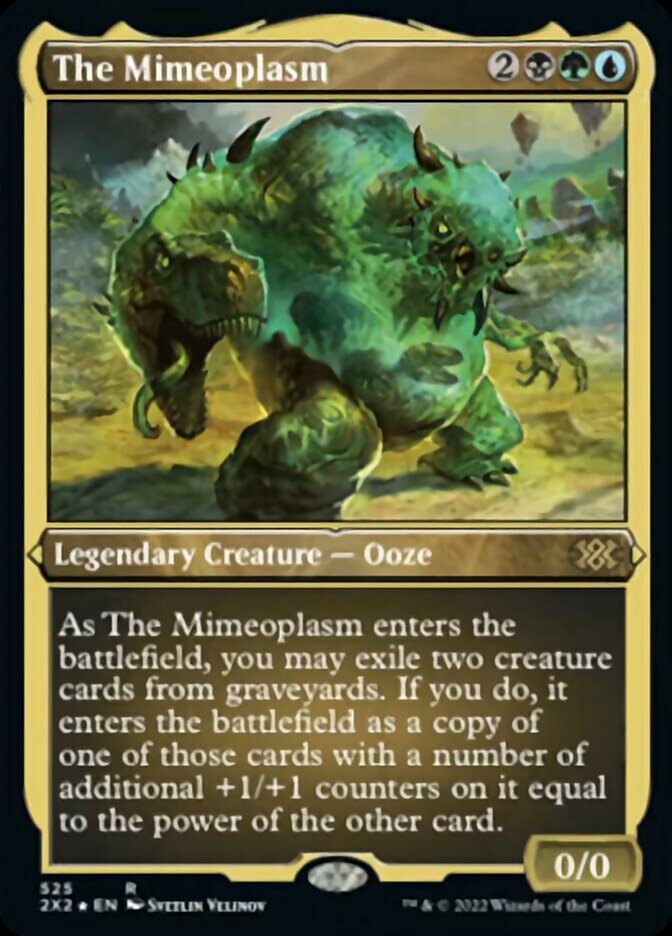 The Mimeoplasm (Foil Etched) [Double Masters 2022] | Exor Games New Glasgow