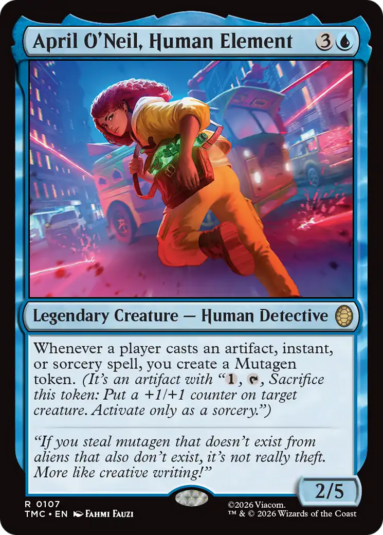 April O'Neil, Human Element [Teenage Mutant Ninja Turtles Commander] | Exor Games New Glasgow