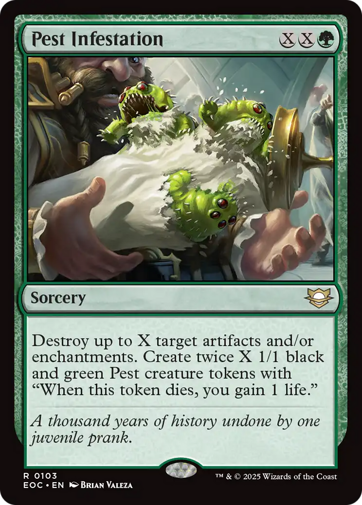 Pest Infestation [Edge of Eternities Commander] | Exor Games New Glasgow
