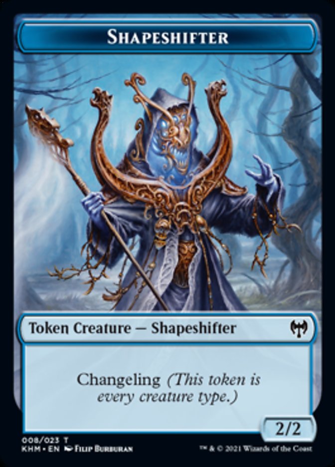 Shapeshifter Token [Kaldheim Tokens] | Exor Games New Glasgow