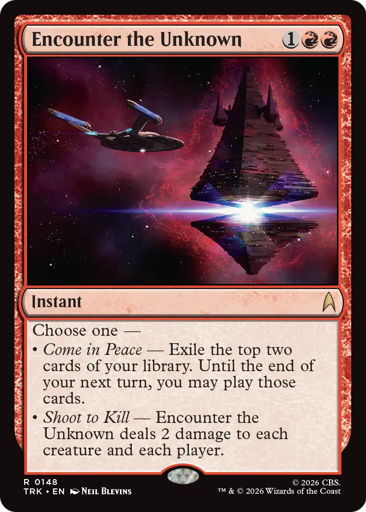 Encounter the Unknown [Star Trek] | Exor Games New Glasgow