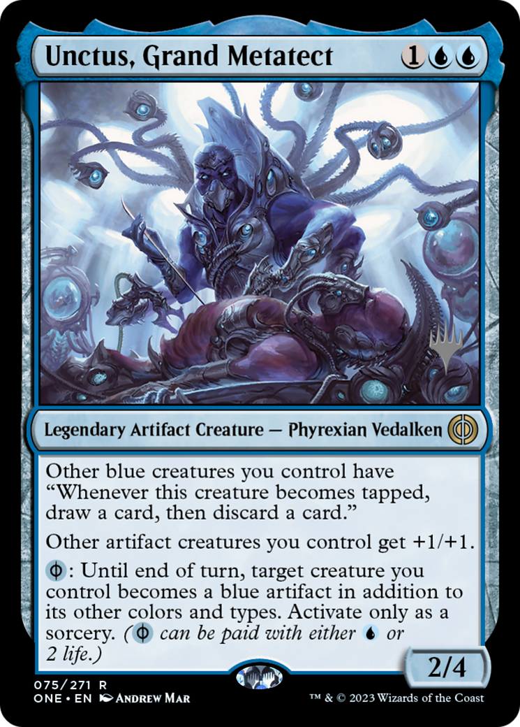 Unctus, Grand Metatect (Promo Pack) [Phyrexia: All Will Be One Promos] | Exor Games New Glasgow