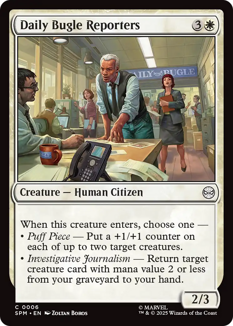 Daily Bugle Reporters [Marvel's Spider-Man] | Exor Games New Glasgow
