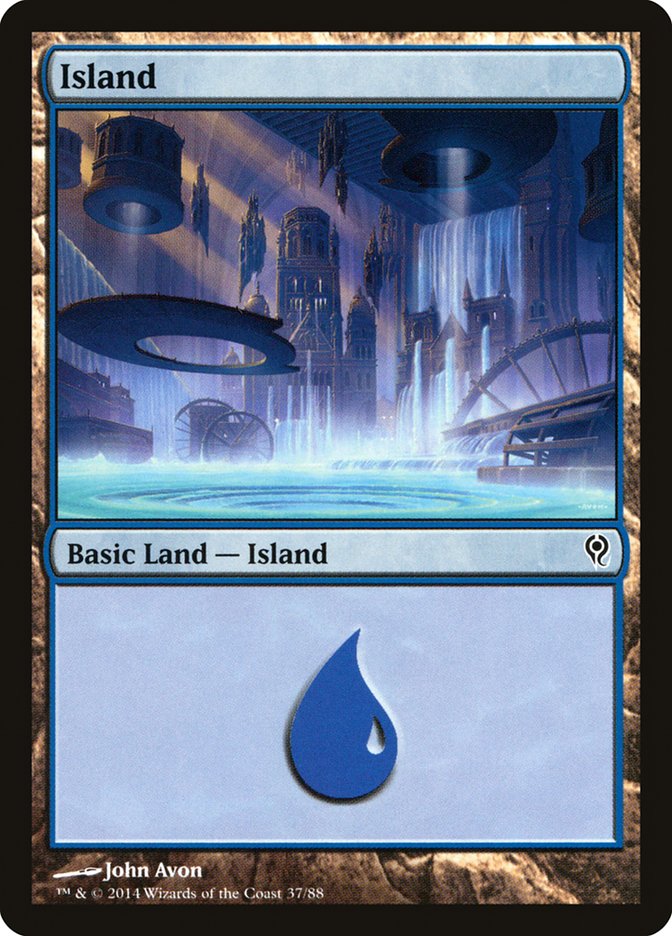 Island (37) [Duel Decks: Jace vs. Vraska] | Exor Games New Glasgow