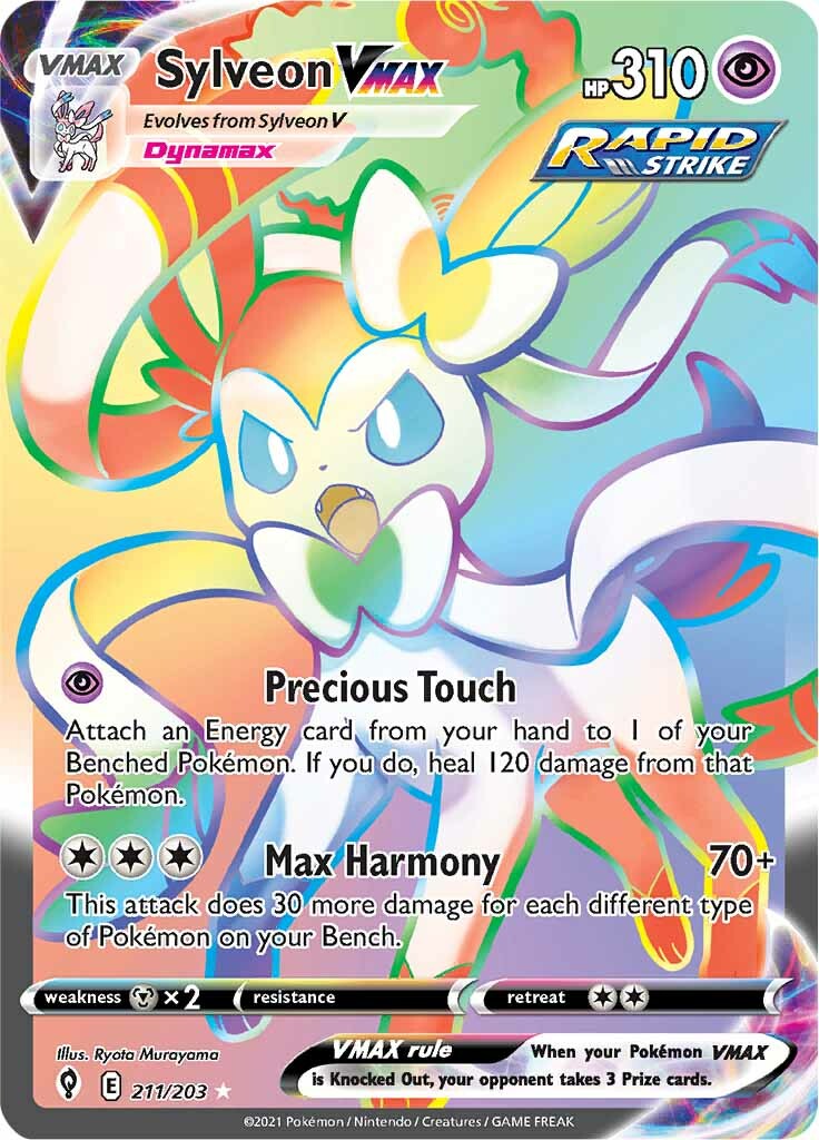 Sylveon VMAX (211/203) [Sword & Shield: Evolving Skies] | Exor Games New Glasgow