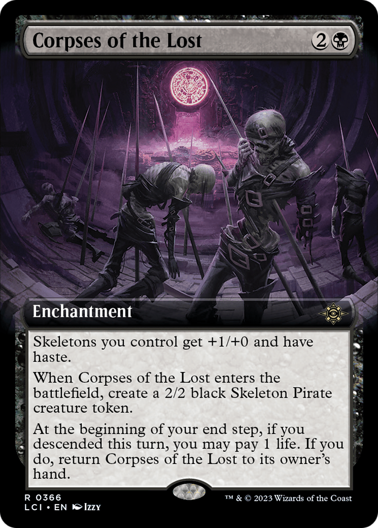 Corpses of the Lost (Extended Art) [The Lost Caverns of Ixalan] | Exor Games New Glasgow