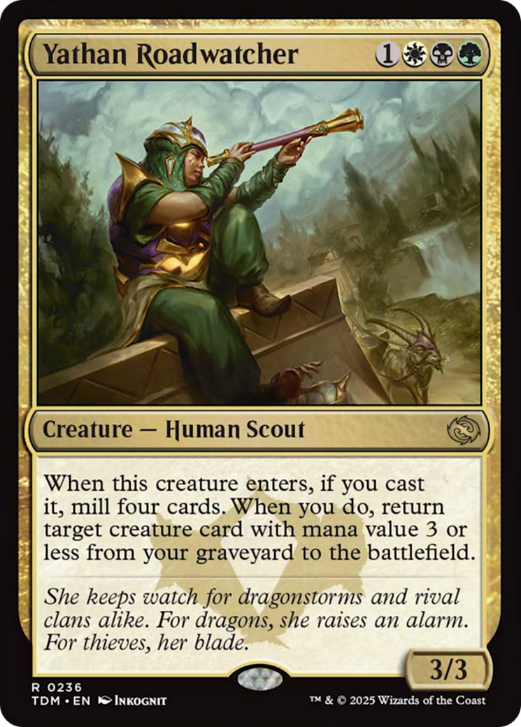 Yathan Roadwatcher [Tarkir: Dragonstorm] | Exor Games New Glasgow