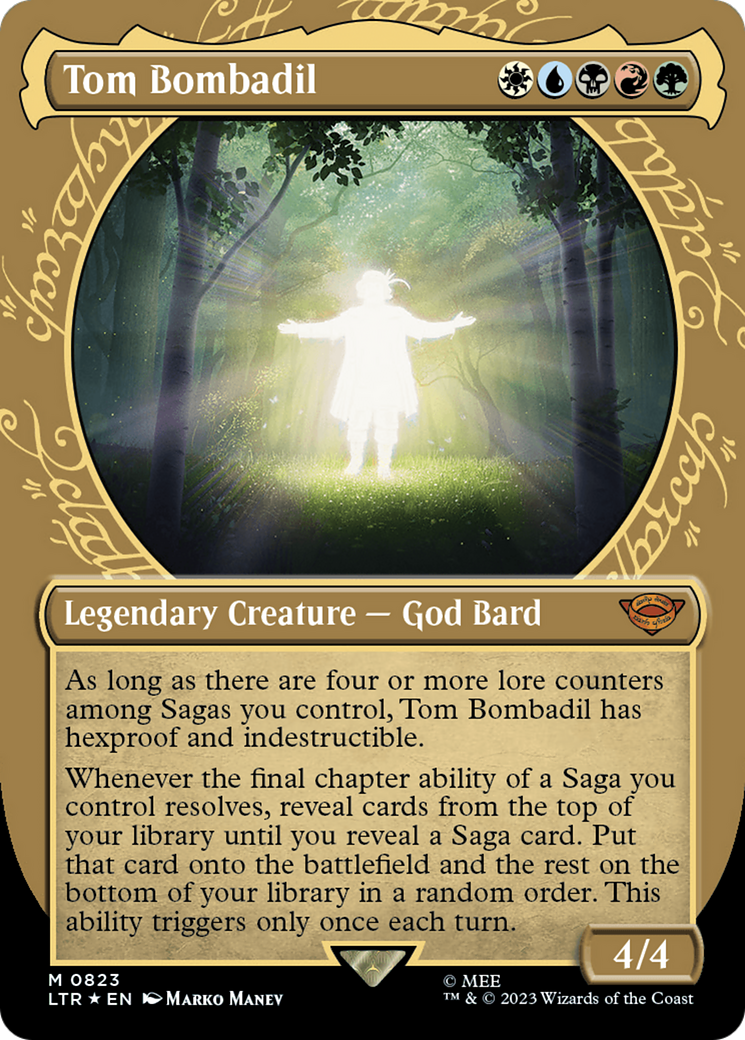 Tom Bombadil (Showcase) (Surge Foil) [The Lord of the Rings: Tales of Middle-Earth] | Exor Games New Glasgow