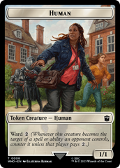 Human (0006) // Beast Double-Sided Token [Doctor Who Tokens] | Exor Games New Glasgow