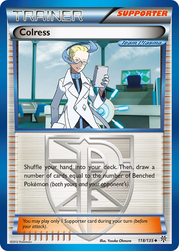 Colress (118/135) [Black & White: Plasma Storm] | Exor Games New Glasgow
