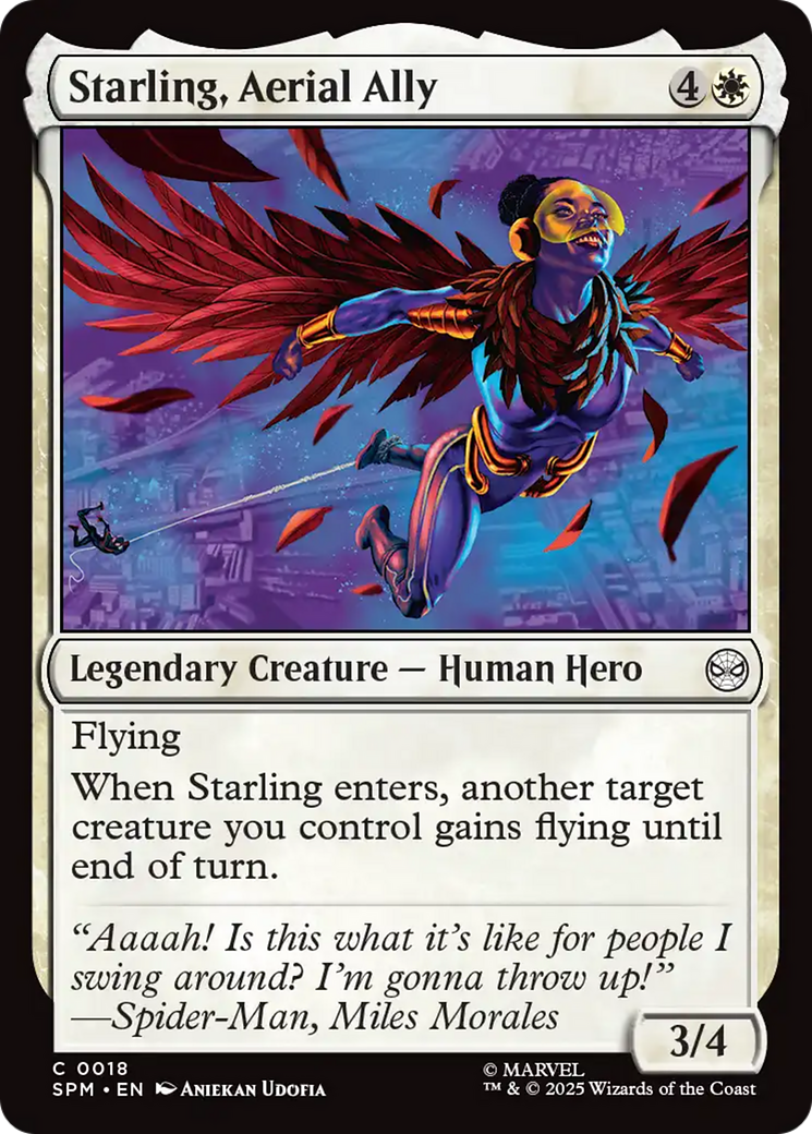 Starling, Aerial Ally [Marvel's Spider-Man] | Exor Games New Glasgow