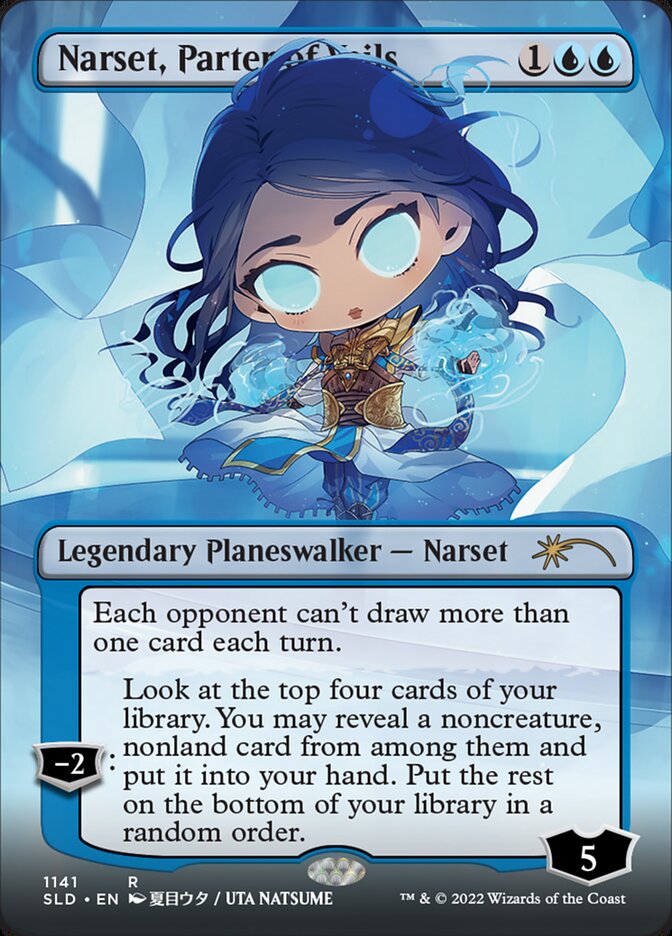 Narset, Parter of Veils (Borderless) [Secret Lair Drop Series] | Exor Games New Glasgow