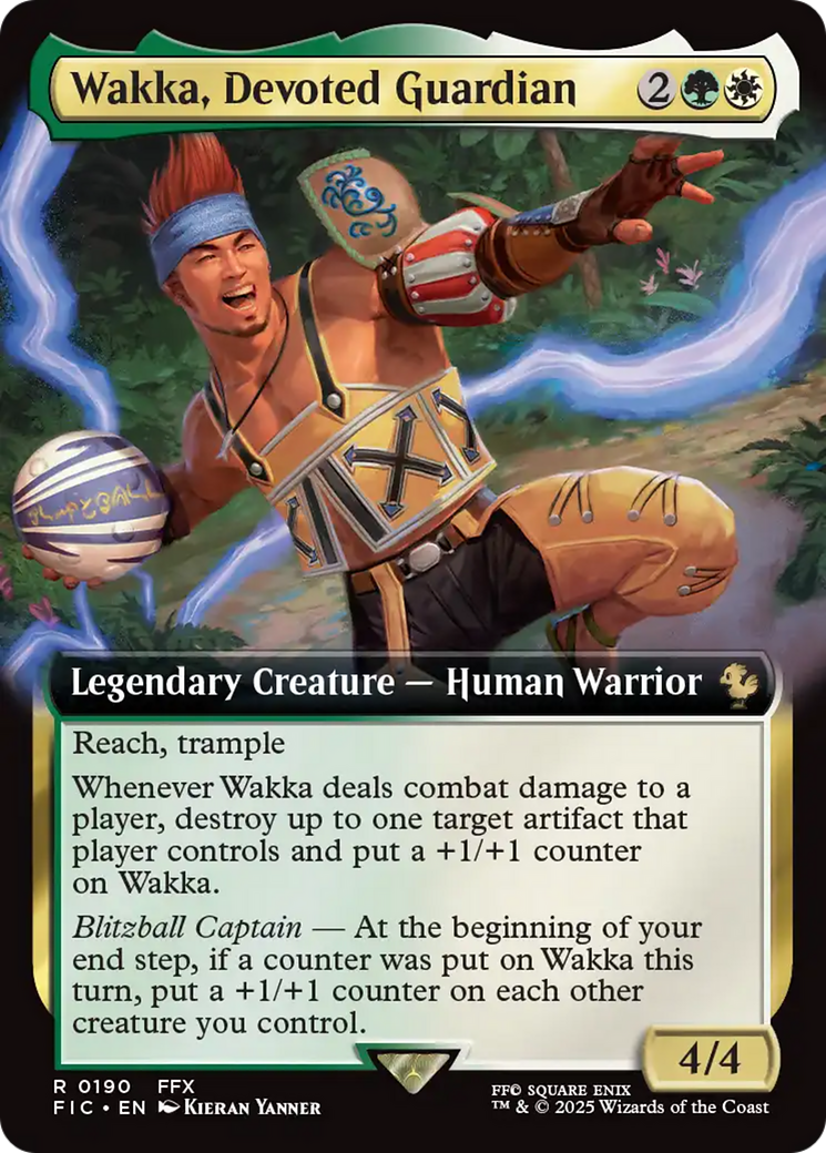 Wakka, Devoted Guardian (Extended Art) [FINAL FANTASY Commander] | Exor Games New Glasgow