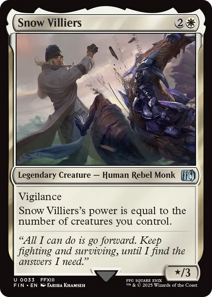Snow Villiers [FINAL FANTASY] | Exor Games New Glasgow