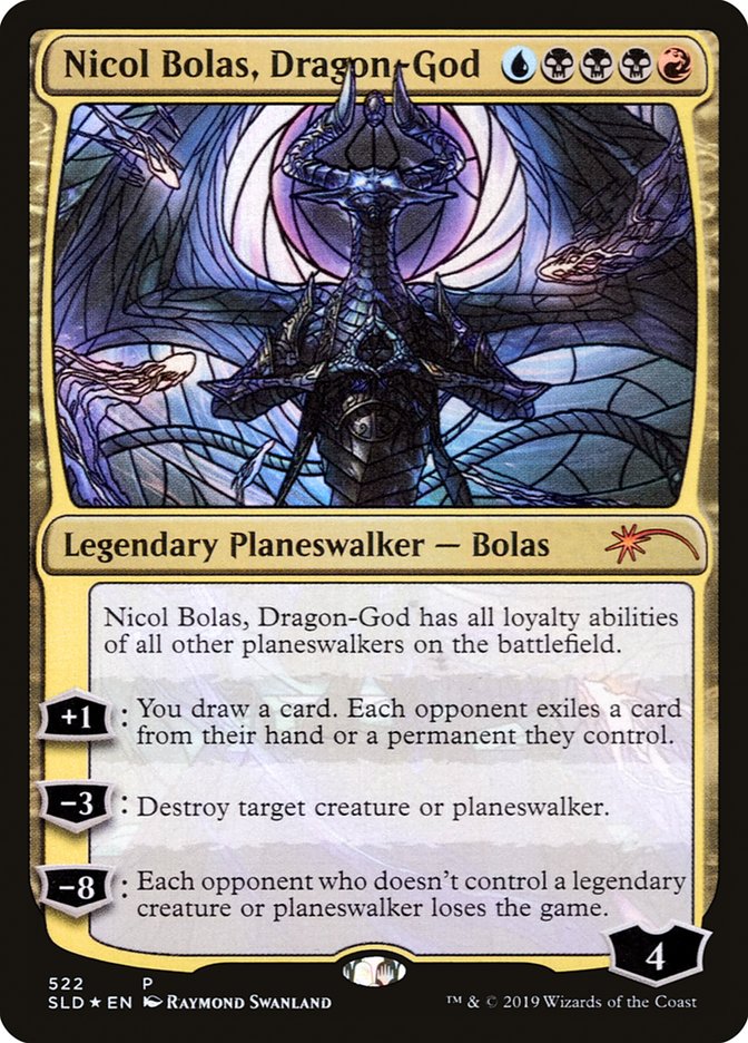 Nicol Bolas, Dragon-God (Stained Glass) [Secret Lair Drop Promos] | Exor Games New Glasgow