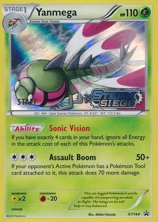 Yanmega (XY144) (Staff) [XY: Black Star Promos] | Exor Games New Glasgow