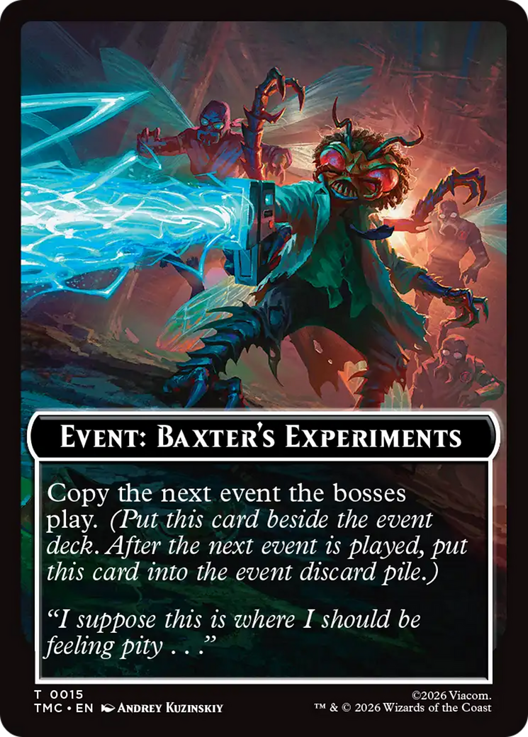 Event: Baxter's Experiments [Teenage Mutant Ninja Turtles Commander Tokens] | Exor Games New Glasgow