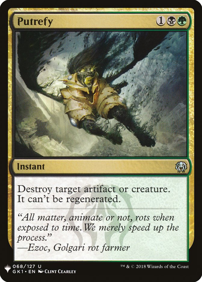 Putrefy [Mystery Booster] | Exor Games New Glasgow