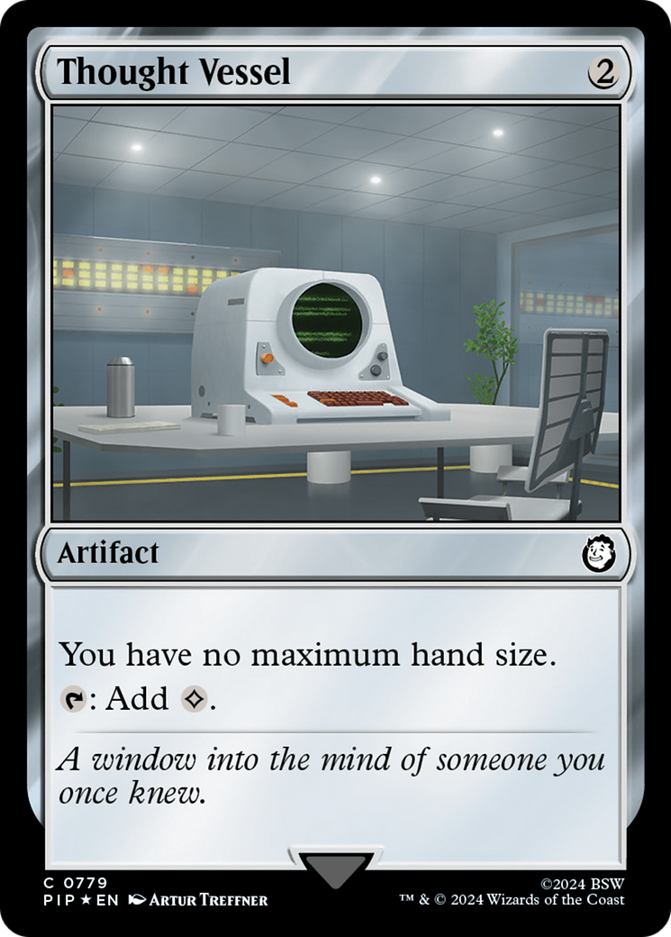 Thought Vessel (Surge Foil) [Fallout] | Exor Games New Glasgow