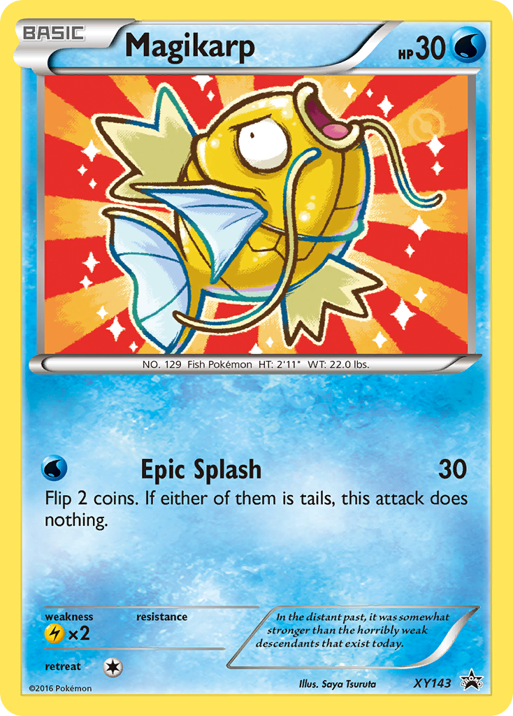 Magikarp (XY143) [XY: Black Star Promos] | Exor Games New Glasgow