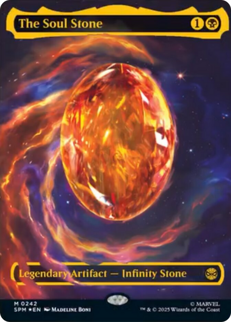 The Soul Stone (Cosmic Foil) [Marvel's Spider-Man] | Exor Games New Glasgow