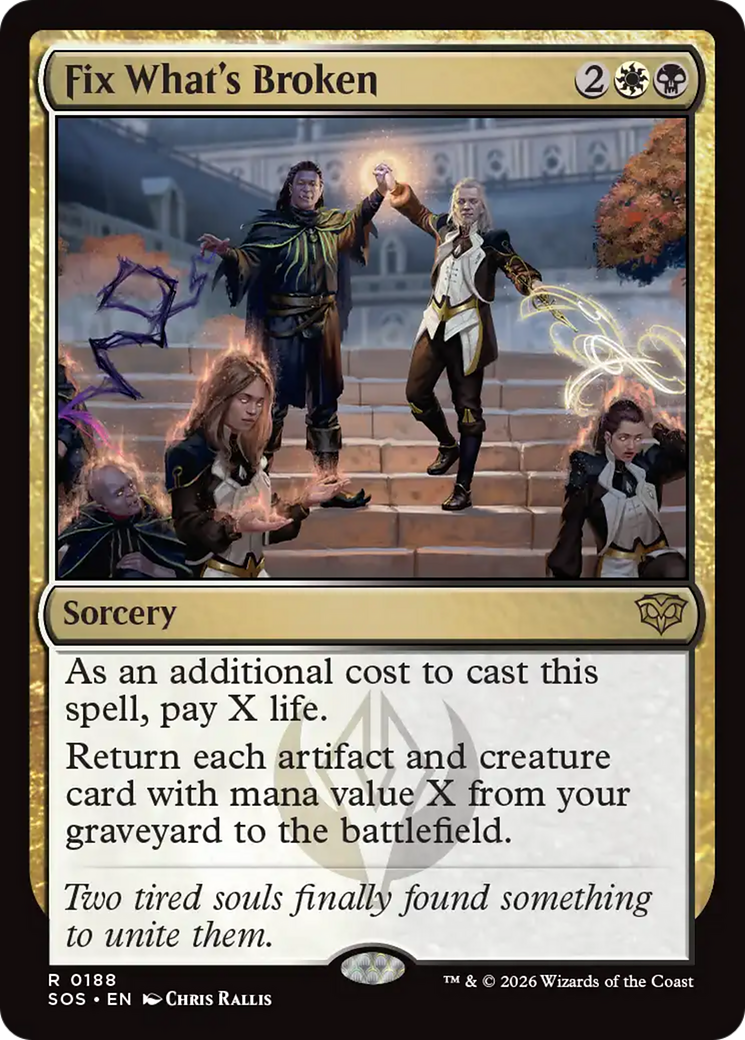 Fix What's Broken [Secrets of Strixhaven] | Exor Games New Glasgow