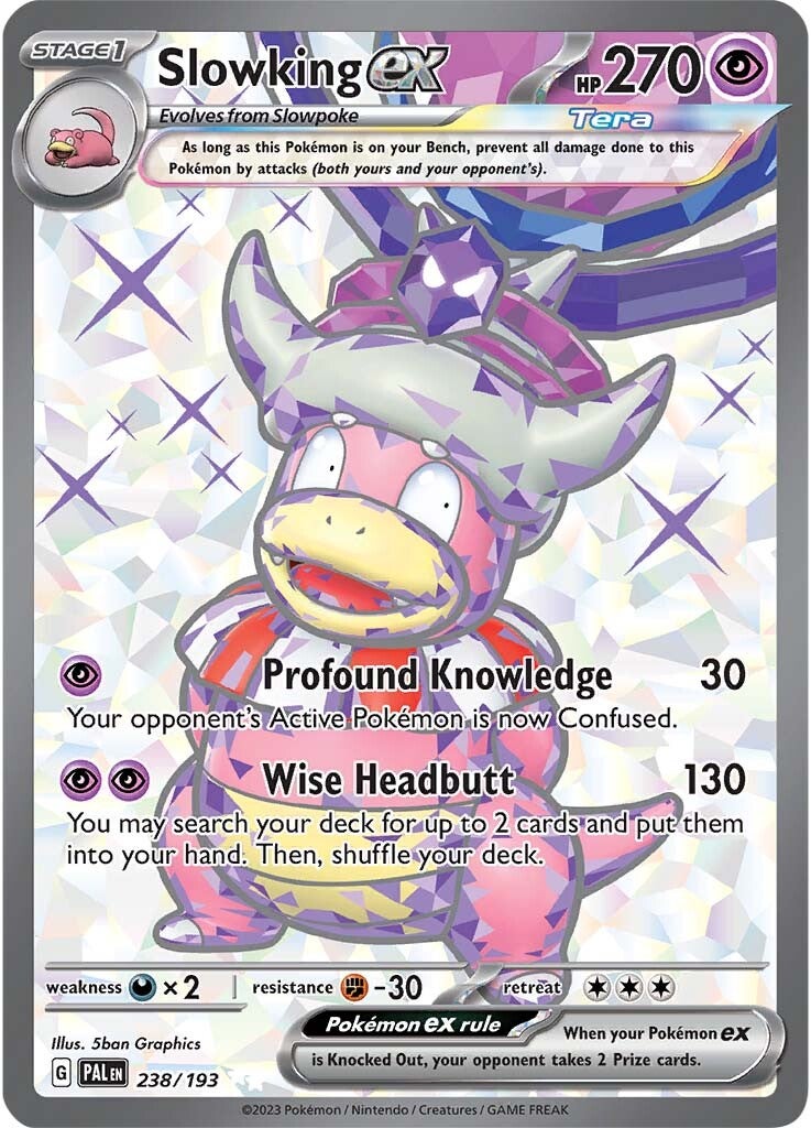 Slowking ex (238/193) [Scarlet & Violet: Paldea Evolved] | Exor Games New Glasgow