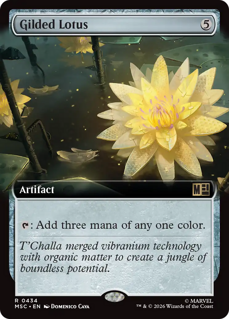 Gilded Lotus (Extended Art) [Marvel Super Heroes Commander] | Exor Games New Glasgow