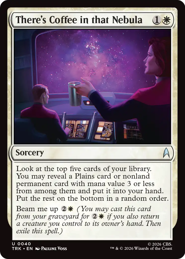 There's Coffee in that Nebula [Star Trek] | Exor Games New Glasgow