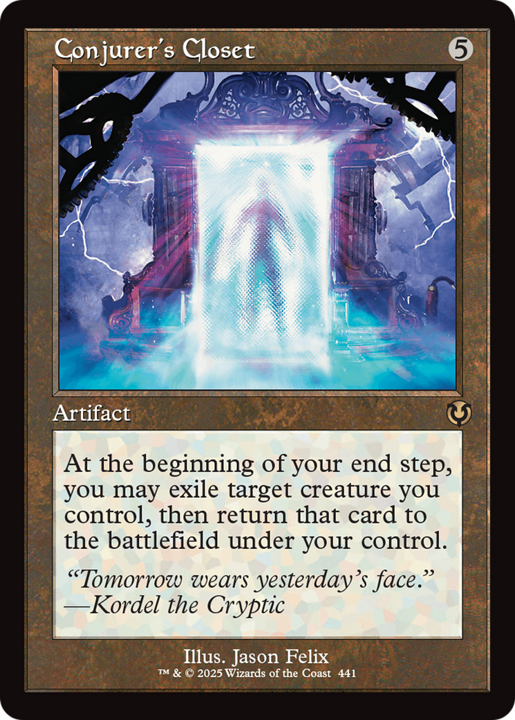 Conjurer's Closet (Retro Frame) [Innistrad Remastered] | Exor Games New Glasgow