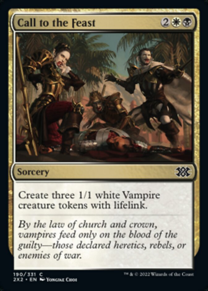 Call to the Feast [Double Masters 2022] | Exor Games New Glasgow