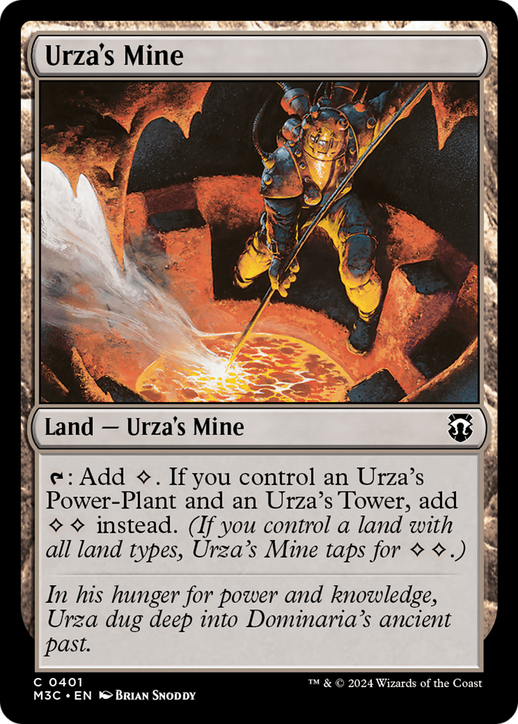Urza's Mine (Ripple Foil) [Modern Horizons 3 Commander] | Exor Games New Glasgow