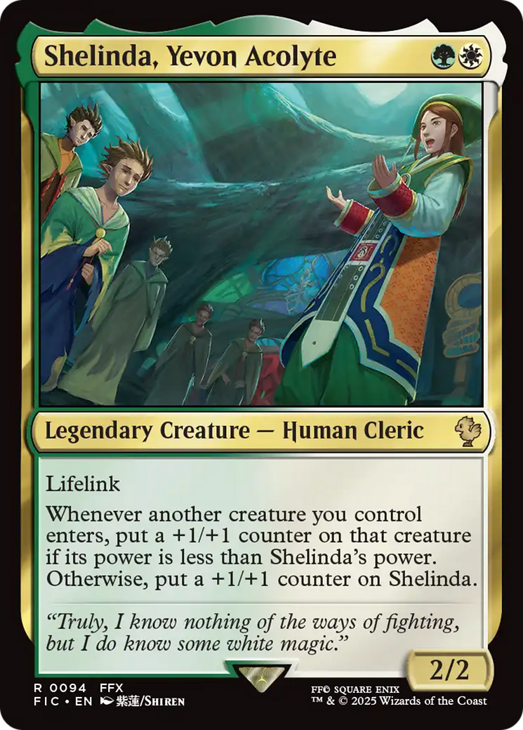 Shelinda, Yevon Acolyte [FINAL FANTASY Commander] | Exor Games New Glasgow