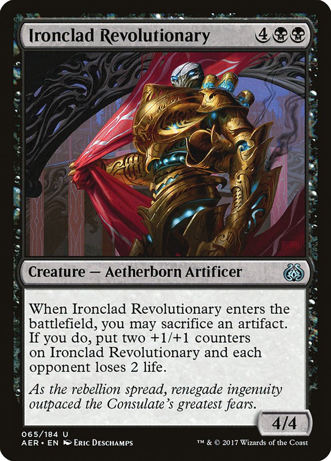 Ironclad Revolutionary [Aether Revolt] | Exor Games New Glasgow
