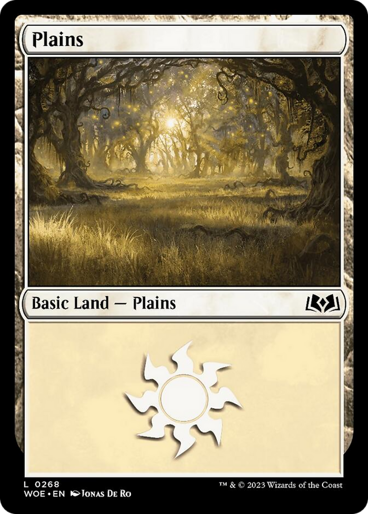 Plains (0268) [Wilds of Eldraine] | Exor Games New Glasgow